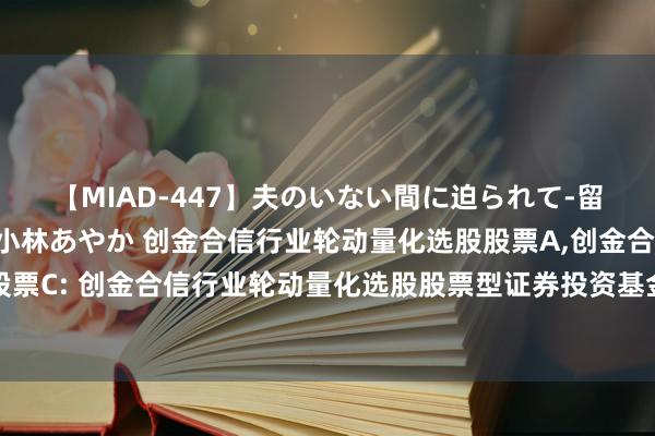 【MIAD-447】夫のいない間に迫られて-留守中に寝取られた私- 小林あやか 创金合信行业轮动量化选股股票A，创金合信行业轮动量化选股股票C: 创金合信行业轮动量化选股股票型证券投资基金基金份额抓有东谈主大会表决成果暨有打算奏效公告