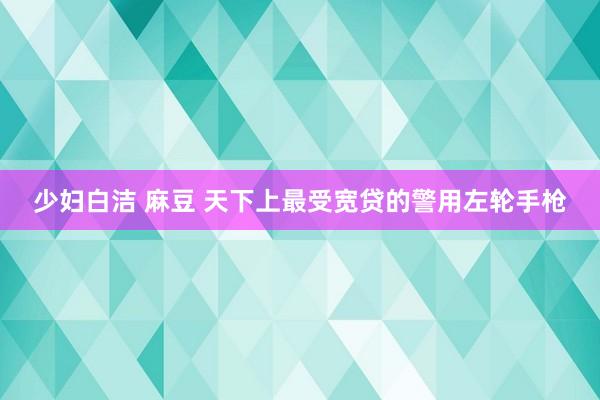 少妇白洁 麻豆 天下上最受宽贷的警用左轮手枪