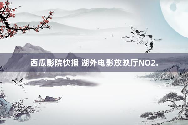 西瓜影院快播 湖外电影放映厅NO2.